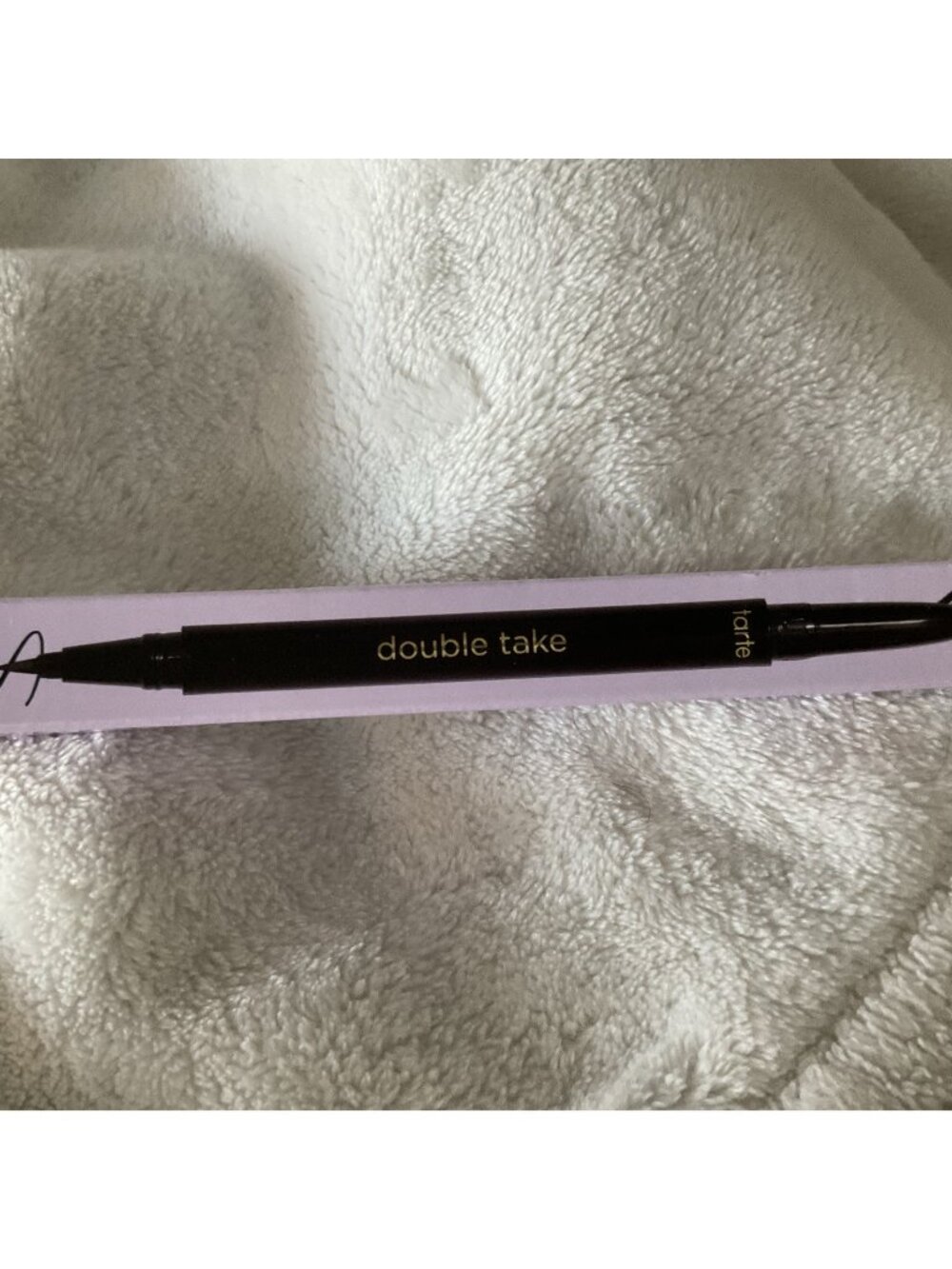 Tarte Double Take Waterproof Eyeliner BLACK Full Size NIB Liquid & Gel Pencil
